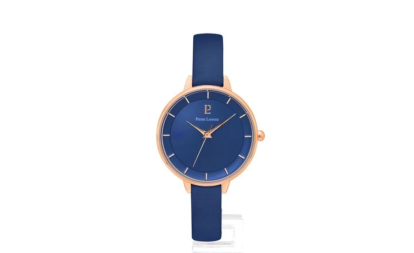 Montre Femme DELICE Cadran Bleu Bracelet Cuir Bleu 8 Montre Femme DELICE Cadran Bleu Bracelet Cuir Bleu – Image 6