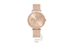 Montre Femme SYMPHONY Cadran Doré Rose Bracelet Acier Milanais Doré Rose -Pierre Lannier Magasin De Vente 002G958 ld 0000 812x497 1