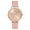 Montre Femme SYMPHONY Cadran Doré Rose Bracelet Acier Milanais Doré Rose -Pierre Lannier Magasin De Vente 002G958 1 1000x1000 crop