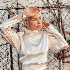 Montre Femme LECARÉ Cadran Argenté Bracelet Acier Milanais Argenté -Pierre Lannier Magasin De Vente 007H628 2 1000x1000 crop