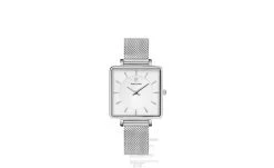 Montre Femme LECARÉ Cadran Argenté Bracelet Acier Milanais Argenté -Pierre Lannier Magasin De Vente 007H628 0000 812x497 1