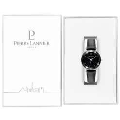 Montre Femme MULTIPLES Cadran Noir Bracelet Cuir Noir -Pierre Lannier Magasin De Vente 009M633 10 1000x1000 crop