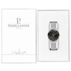 Montre Femme MULTIPLES Cadran Gris Bracelet Acier Milanais Argenté -Pierre Lannier Magasin De Vente 009M688 10 1000x1000 crop