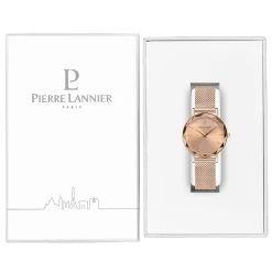 Montre Femme MULTIPLES Cadran Doré Rose Bracelet Acier Milanais Doré Rose -Pierre Lannier Magasin De Vente 010P958 10 1000x1000 crop