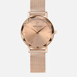 Montre Femme MULTIPLES Cadran Doré Rose Bracelet Acier Milanais Doré Rose -Pierre Lannier Magasin De Vente 010P958 13 1000x1000 crop