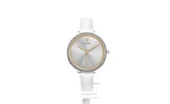 Montre Femme COUTURE Cadran Argenté Bracelet Cuir Beige -Pierre Lannier Magasin De Vente 011K620 0000 812x497 1