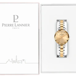 Montre Femme MULTIPLES Cadran Doré Bracelet Acier Bicolore -Pierre Lannier Magasin De Vente 012P741 10 1000x1000 crop