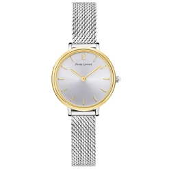 Montre Femme NOVA Cadran Argenté Bracelet Acier Milanais Argenté