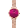 Montre Femme NOVA Cadran Framboise Bracelet Acier Doré- Rose -Pierre Lannier Magasin De Vente 014J958 1 1000x1000 crop