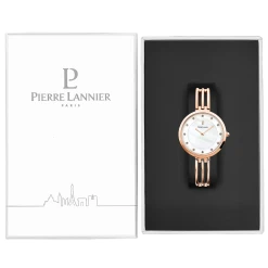 Montre Femme LIBERTY Cadran Blanc Bracelet Acier Doré Rose -Pierre Lannier Magasin De Vente 016M999 10 1000x1000 crop