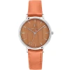 Montre Femme NATURE Cadran Orange Bracelet Cuir Orange 2 Montre Femme NATURE Cadran Orange Bracelet Cuir Orange -Pierre Lannier Magasin De Vente 017F644 1 1000x1000 crop
