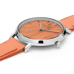 Montre Femme NATURE Cadran Orange Bracelet Cuir Orange 9 Montre Femme NATURE Cadran Orange Bracelet Cuir Orange -Pierre Lannier Magasin De Vente 017F644 4 1000x1000 crop