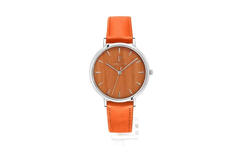 Montre Femme NATURE Cadran Orange Bracelet Cuir Orange 8 Montre Femme NATURE Cadran Orange Bracelet Cuir Orange – Image 6