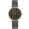 Montre Femme NATURE Cadran Noir Bracelet Acier Milanais Noir 2 Montre Femme NATURE Cadran Noir Bracelet Acier Milanais Noir -Pierre Lannier Magasin De Vente 018P998 1 1000x1000 crop