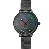 Montre Femme THEIA Cadran Noir Bracelet Acier Milanais Noir -Pierre Lannier Magasin De Vente 019L839 1 1000x1000 crop