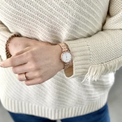 Montre Femme NOVA Cadran Blanc Bracelet Acier Doré-rose -Pierre Lannier Magasin De Vente 021J908 2 1000x1000 crop