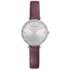Montre Femme NOVA Cadran Argenté Bracelet Cuir Prune -Pierre Lannier Magasin De Vente 022G629 1 1000x1000 crop
