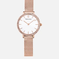 Montre Femme NOVA Cadran Blanc Bracelet Acier Milanais Doré-rose -Pierre Lannier Magasin De Vente 023L928 13 1000x1000 crop