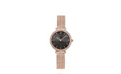 Montre Femme NOVA Cadran Gris Bracelet Acier Milanais Doré-rose -Pierre Lannier Magasin De Vente 023L938 ld 0000 812x497 1