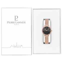 Montre Femme NOVA Cadran Gris Bracelet Acier Milanais Doré-rose -Pierre Lannier Magasin De Vente 023L938 10 1000x1000 crop