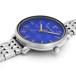 Montre Femme MIRAGE Cadran Bleu Bracelet Acier Argenté 10 Montre Femme MIRAGE Cadran Bleu Bracelet Acier Argenté -Pierre Lannier Magasin De Vente 026K661 4 1000x1000 crop