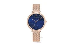 Montre Femme ELARA Cadran Bleu Bracelet Acier Milanais Doré-rose -Pierre Lannier Magasin De Vente 028K968 ld 0000 812x497 1
