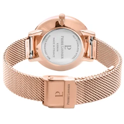 Montre Femme ELARA Cadran Bleu Bracelet Acier Milanais Doré-rose -Pierre Lannier Magasin De Vente 028K968 7 1000x1000 crop
