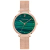 Montre Femme ELARA Cadran Vert Bracelet Acier Milanais Doré-rose -Pierre Lannier Magasin De Vente 028K978 1 1000x1000 crop