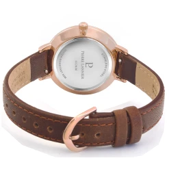 Montre Femme ECHO Cadran Bleu Bracelet Cuir Brun -Pierre Lannier Magasin De Vente 032K964 7 1000x1000 crop