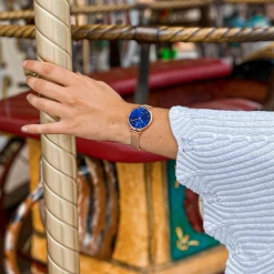 Montre Femme ECHO Cadran Bleu Bracelet Acier Milanais Doré-rose 10 Montre Femme ECHO Cadran Bleu Bracelet Acier Milanais Doré-rose -Pierre Lannier Magasin De Vente 032K968 2 1000x1000 crop