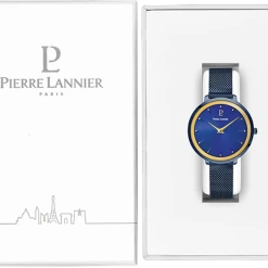 Montre Femme ASTEROIDE Cadran Bleu Bracelet Acier Milanais Bleu -Pierre Lannier Magasin De Vente 033L869 10 1000x1000 crop