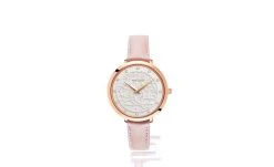 Montre Femme EOLIA Cadran Blanc Bracelet Cuir Rose -Pierre Lannier Magasin De Vente 039L905 0000 812x497 1
