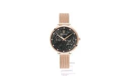 Montre Femme EOLIA Cadran Gris Bracelet Acier Milanais Doré Rose -Pierre Lannier Magasin De Vente 039L938 ld 0000 812x497 1