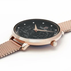 Montre Femme EOLIA Cadran Gris Bracelet Acier Milanais Doré Rose -Pierre Lannier Magasin De Vente 039L938 4 1000x1000 crop