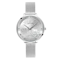 Montre Femme EOLIA Cadran Argenté Bracelet Acier Milanais Argenté