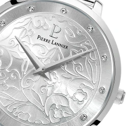 Montre Femme EOLIA Cadran Argenté Bracelet Acier Milanais Argenté -Pierre Lannier Magasin De Vente 040J628 6 1000x1000 crop