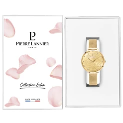 Montre Femme EOLIA Cadran Doré Bracelet Acier Milanais Doré -Pierre Lannier Magasin De Vente 041K548 10 1000x1000 crop