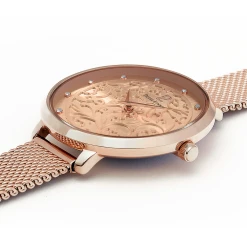 Montre Femme EOLIA Cadran Doré-rose Bracelet Acier Milanais Doré-rose -Pierre Lannier Magasin De Vente 041K958 4 1000x1000 crop