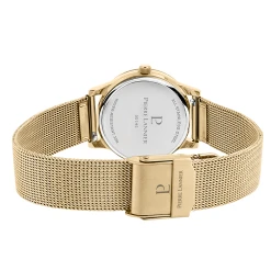 Montre Femme LIGNE PURE Cadran Argenté Bracelet Acier Milanais Doré -Pierre Lannier Magasin De Vente 051H528 7 1000x1000 crop