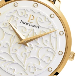 Montre Femme EOLIA Cadran Blanc Bracelet Acier Doré -Pierre Lannier Magasin De Vente 053J502 6 1000x1000 crop