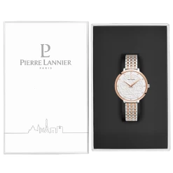 Montre Femme EOLIA Cadran Blanc Bracelet Acier Bicolore -Pierre Lannier Magasin De Vente 053J701 10 1000x1000 crop