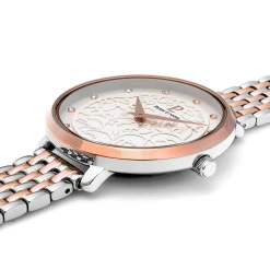 Montre Femme EOLIA Cadran Blanc Bracelet Acier Bicolore -Pierre Lannier Magasin De Vente 053J701 4 1000x1000 crop