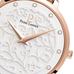Montre Femme EOLIA Cadran Blanc Bracelet Acier Doré Rose -Pierre Lannier Magasin De Vente 053J908 6 1000x1000 crop