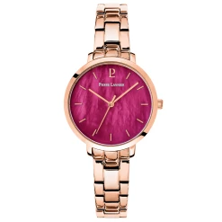 Montre Femme AURA Cadran Framboise Bracelet