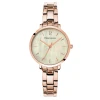 Montre Femme AURA Cadran Blanc Bracelet Acier Doré-rose -Pierre Lannier Magasin De Vente 055M999 1 1000x1000 crop
