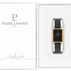 Montre Femme ARIANE Cadran Noir Bracelet Cuir Noir -Pierre Lannier Magasin De Vente 057H533 10 1000x1000 crop