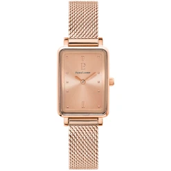 Montre Femme ARIANE Cadran Doré Rose Bracelet Acier Milanais Doré-rose