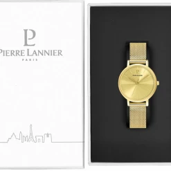 Montre Femme SYMPHONY Cadran Doré Bracelet Acier Milanais Doré -Pierre Lannier Magasin De Vente 088F542 10 1000x1000 crop