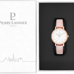 Montre Femme SYMPHONY Cadran Blanc Bracelet Cuir Rose -Pierre Lannier Magasin De Vente 090G905 10 1000x1000 crop