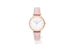 Montre Femme SYMPHONY Cadran Blanc Bracelet Cuir Rose -Pierre Lannier Magasin De Vente 090G905 0000 812x497 1